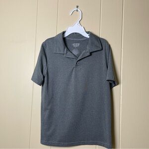 Jumping Beans Charcoal boys Polo Shirt size 7